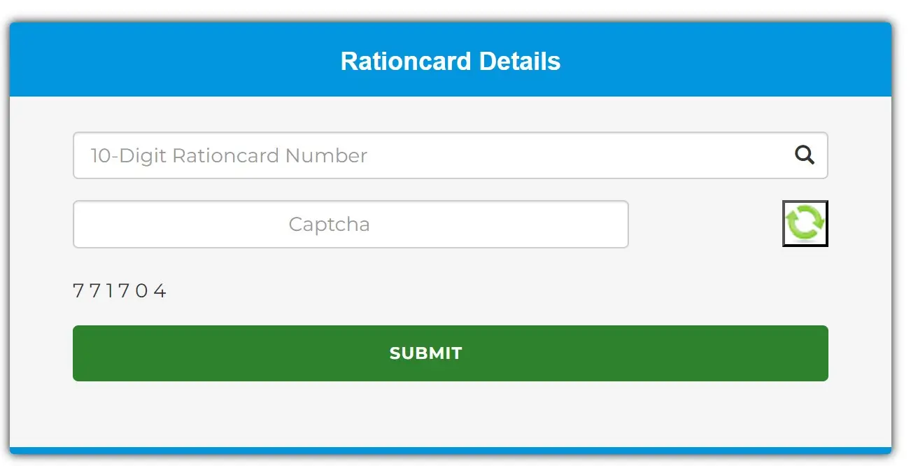 Kerala BPL Ration Card Verification