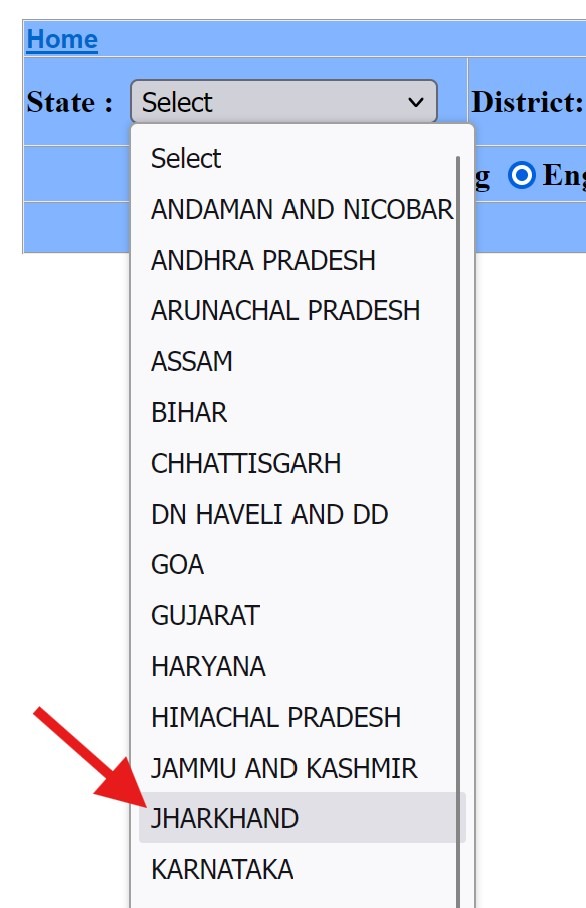 Select Jharkhand