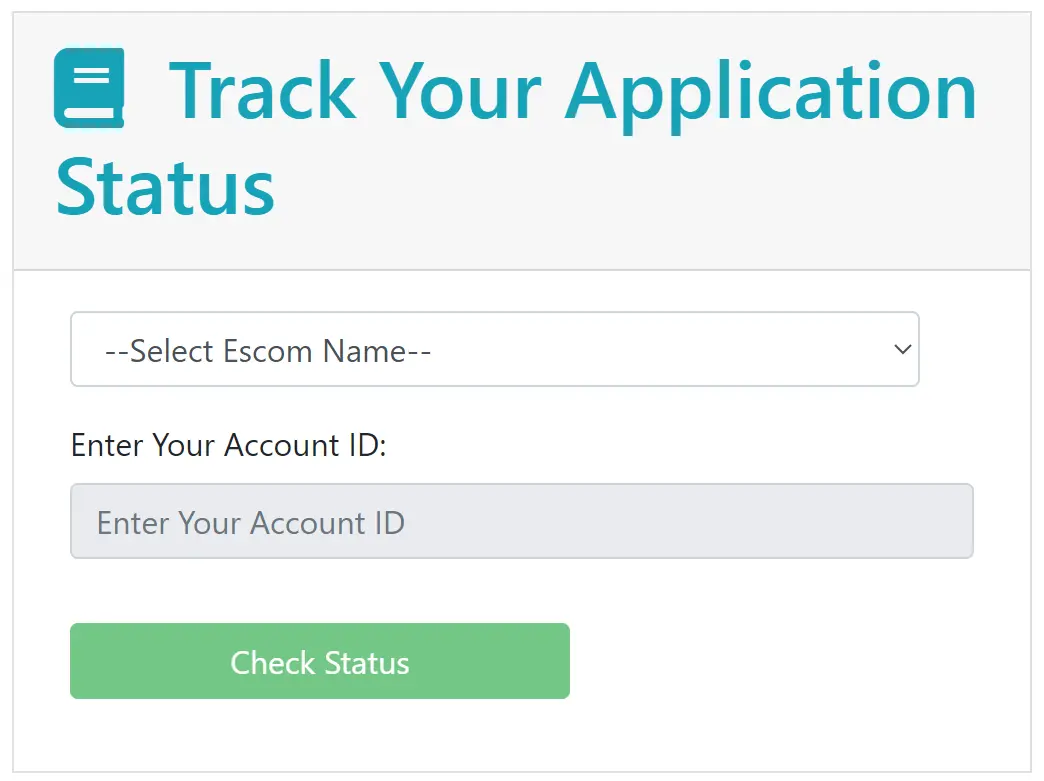 Check Status