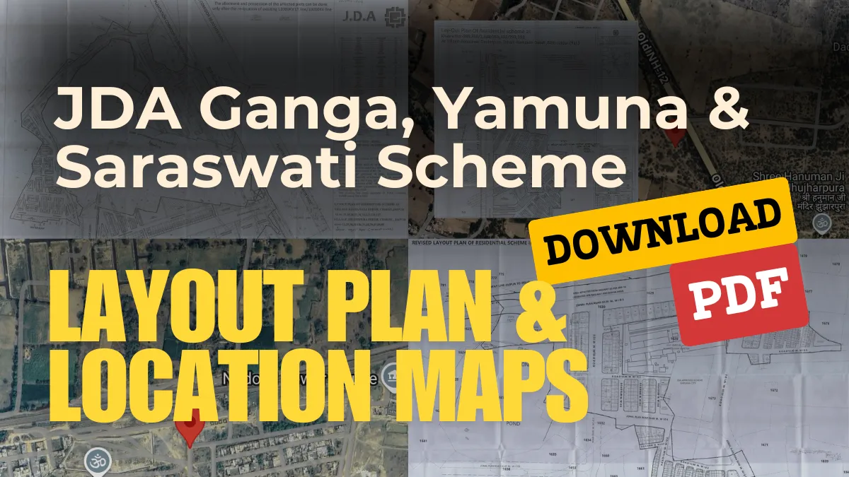JDA Schemes Layout Location Maps