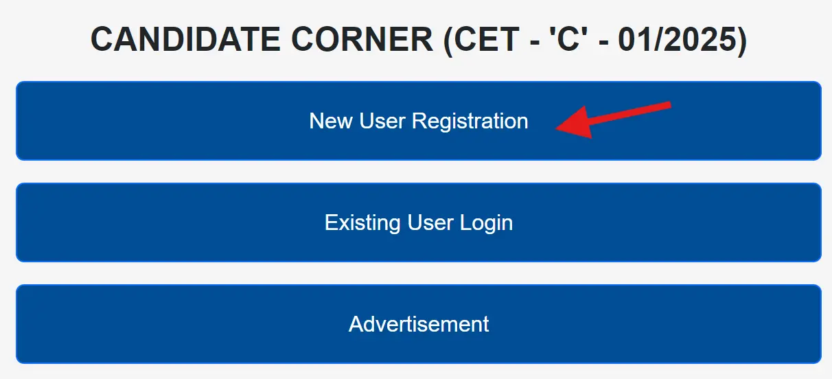 New User Registration
