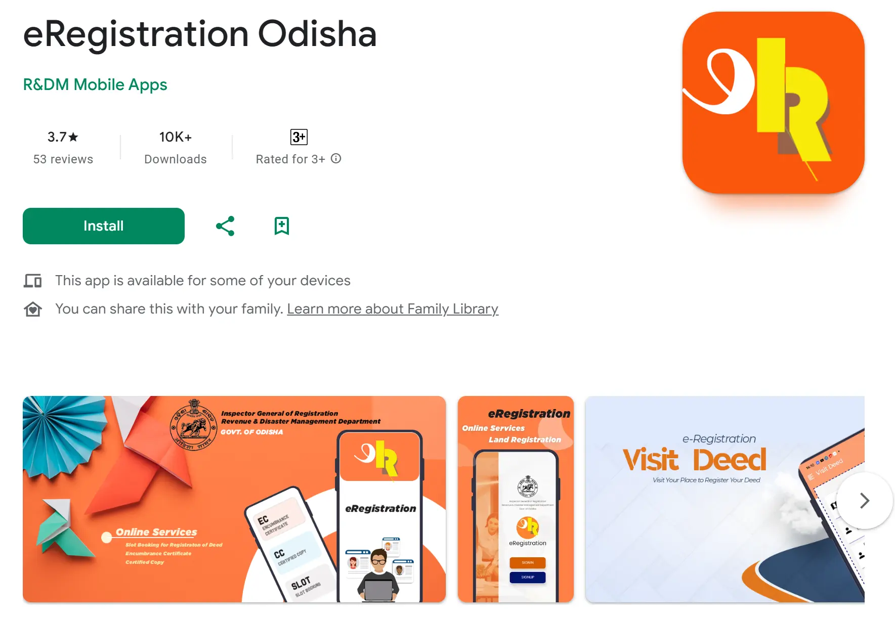 Odisha e-Registration App on Google Play