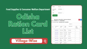 Odisha Ration Card List