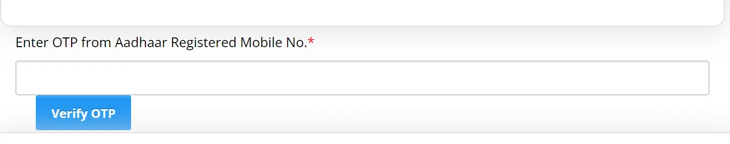 Verify OTP