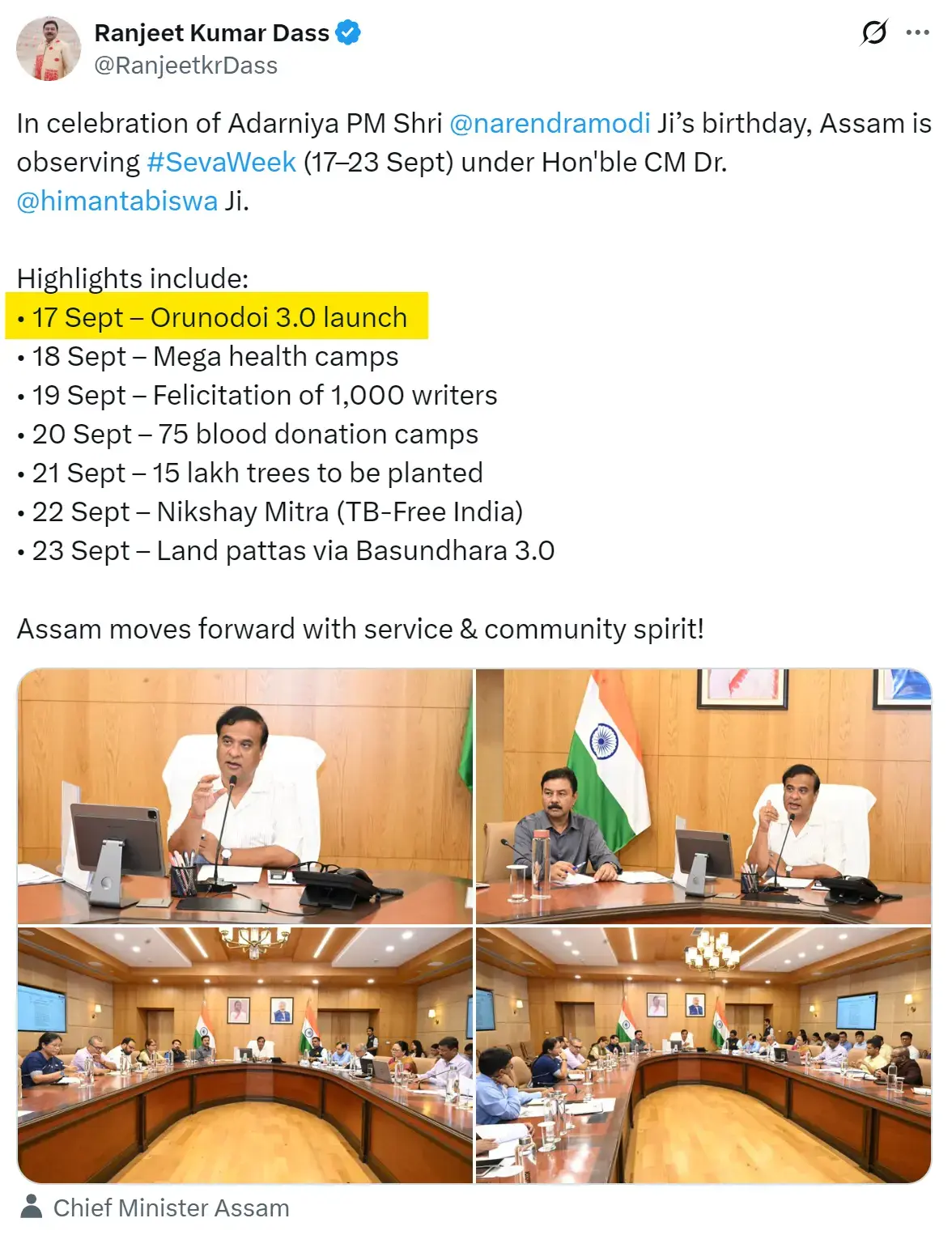 Orunodoi 3.0 Launch Preparations